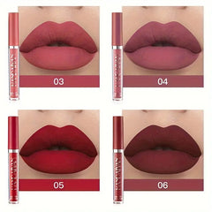 6 Pcs/Set New Long Lasting Waterproof Lipstick Set